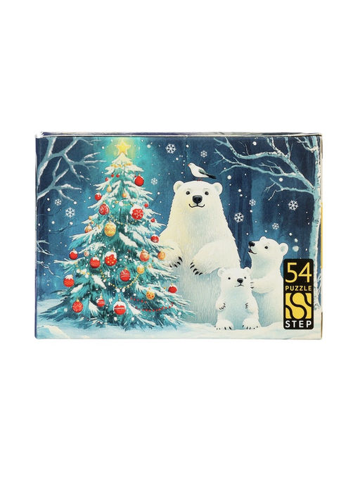 Цена за 20 шт. Пазл «Новогодние истории», 54 элемента, МИКС