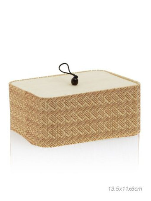 Шкатулка декоративная 13,5х11х6 бамбук / BBD39 /уп 4/72/ - Галеонтрейд фото 17