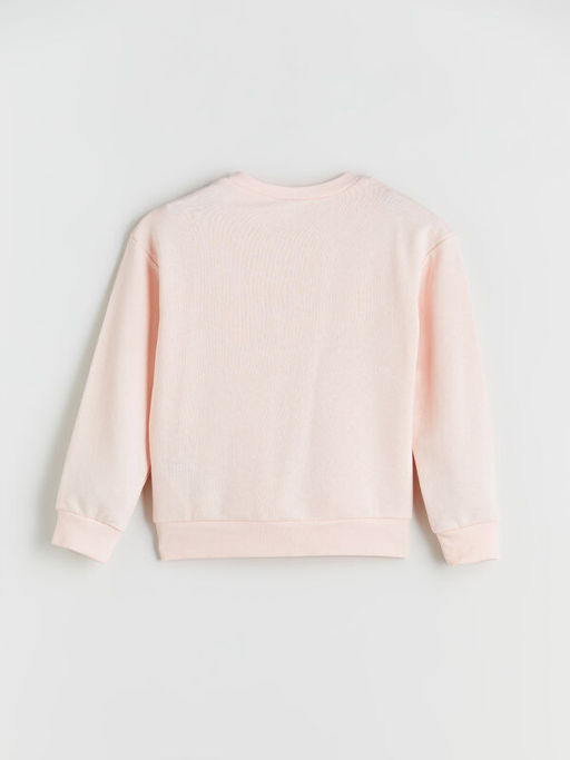 Bisiklet Yaka K?z ?ocuk Sweatshirt