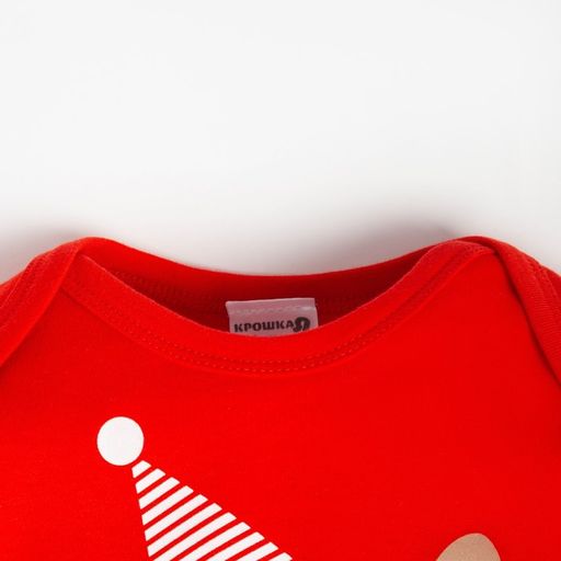 Комбинезон Крошка Я Мишка, рост 68-74 см, красный фото 2