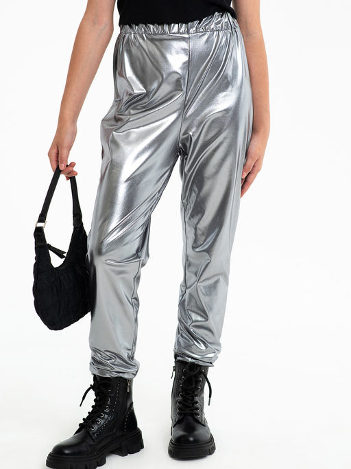 Брюки серебряный 234270506 - Nota bene фото 7