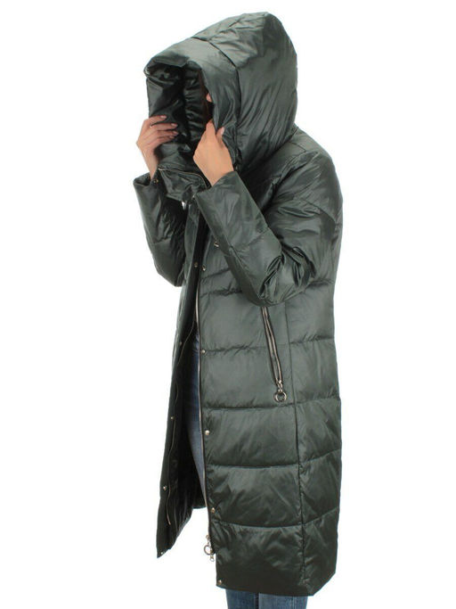 S21119 DK.GREEN Куртка зимняя женская (150 гр. холлофайбера) - Fashion фото 10