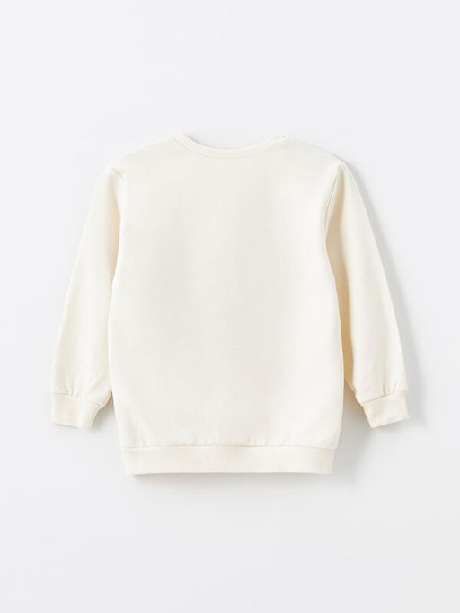 Bisiklet Yaka Bask?l? Erkek Bebek Sweatshirt - Waikiki фото 3