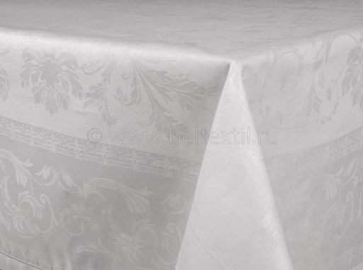 07с36 ЯК Скатерть 140*180 Ренессанс цв.белый
