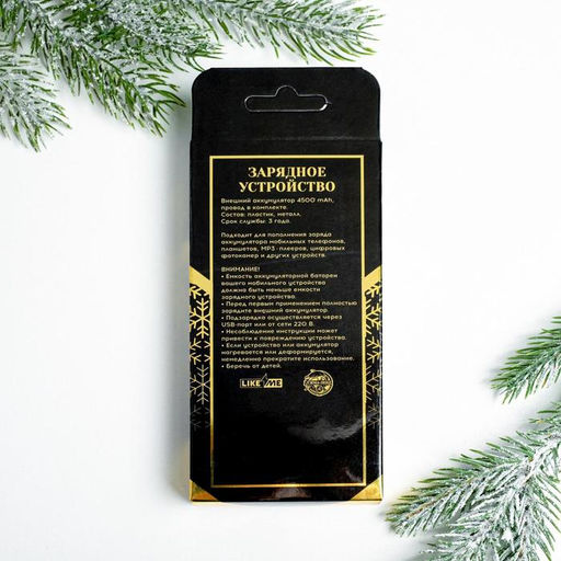 Зарядное устройство новогоднее «Мечты», 4500 mAh