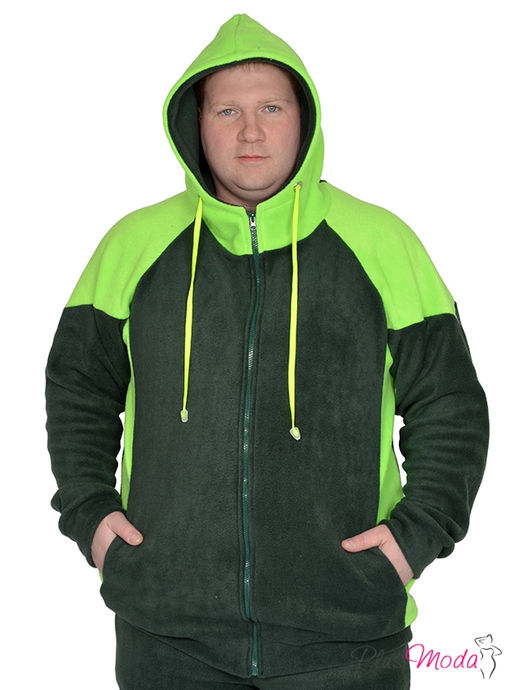 Толстовка Модель №1475 размеры 44-84 - Plusmoda фото 3