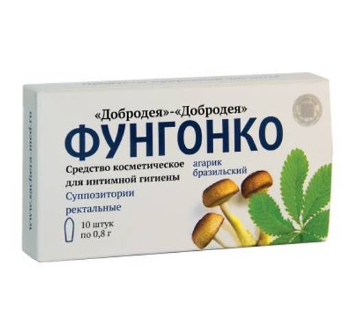 Добродея Фунгонко-Агарик Бразильский "При опухолевых изменениях клеток пищевода и поджелудочной же