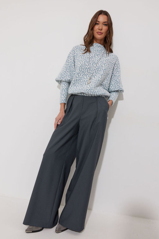 Джемпер LYUSHe 4277 голубой  фото 6