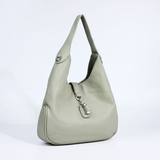 Сумка-мешок на молнии, наружный карман, цвет светло-зелёный - Simaland фото 3