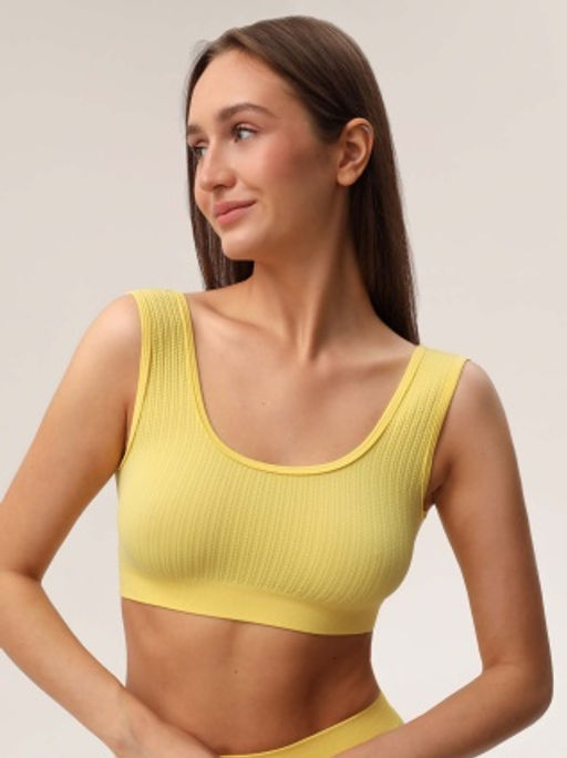 Топ на широких бретелях с плетением косичка HOME COLLECTION - My фото 4