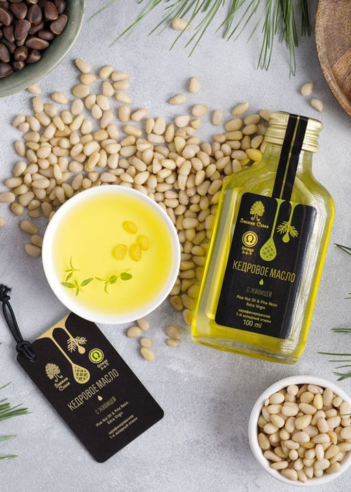 Кедровое масло с живицей, 100 мл - Сибирский кедр фото 2