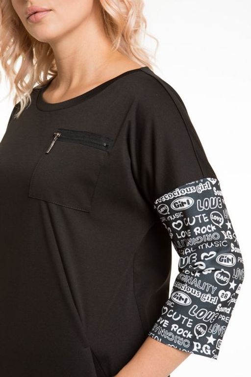 Платье 855 черный - Novita фото 7