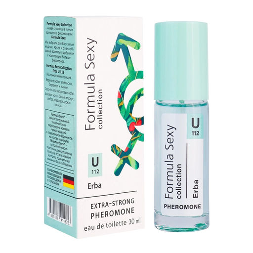 Ж DP туал/вода с ФЕРОМОНАМИ (30мл) Formula Sexy Erba U112
