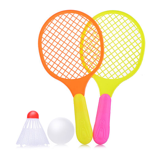 Набор игровых ракеток (2 ракетки, волан, мяч)