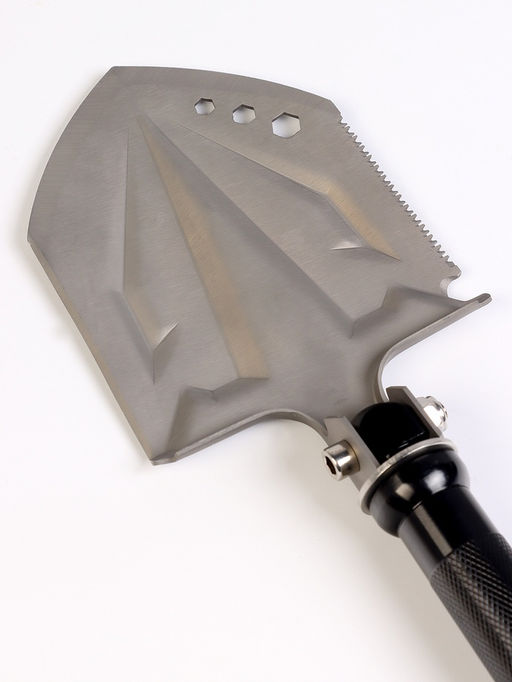 Лопата туристическая, 3 предмета, многофункциональная, в кейсе