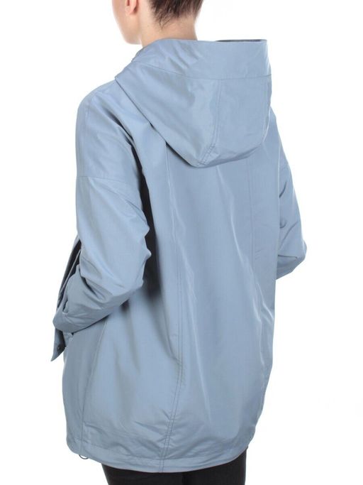 FY-221 GRAY/BLUE Ветровка женская АЛИСА (65% хлопок, 35% полиэстер) - Фабричный китай фото 5