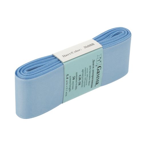 Gamma репсовая лента GR-38 ФАСОВКА 38 мм 1.1/2 5 х 5.4 м