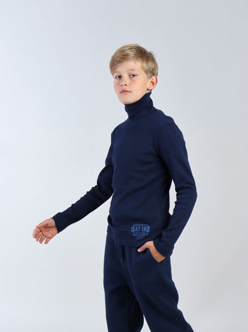 CWJB 63985-41-426 Водолазка для мальчика,темно-синий