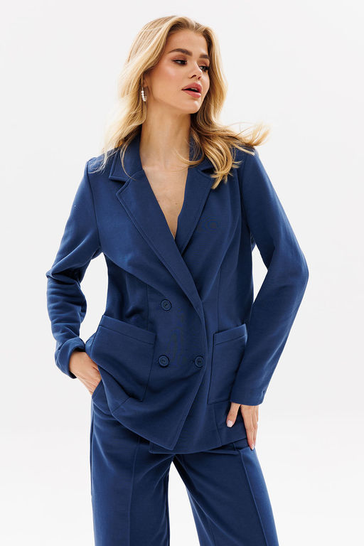 Жакет GO F4078/20-01.170-176 индиго - Pirs фото 2