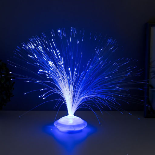 Фигурка светящаяся RISALUX «Веер. Фонтан», LED-ночник, 32 см, МИКС