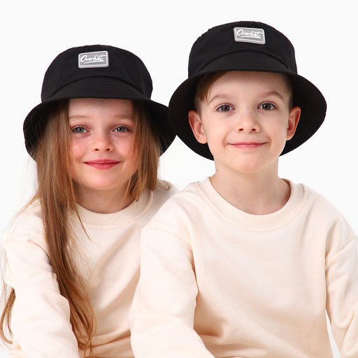 Панама детская, чёрная, р-р 52-54