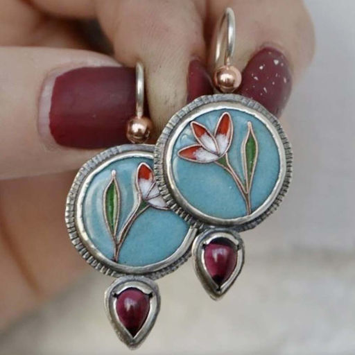 Серьги на крючках арт. 13 4411 (id 279361) - Rada фото 2