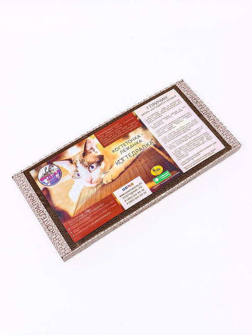 Домашняя когтеточка-лежанка для кошек, 50 x 24 см - Simaland фото 13