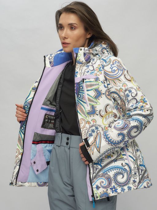 Горнолыжный костюм женский синего цвета 02202S - Chunmai фото 15