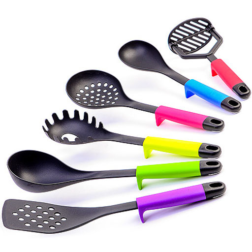 29525 Кухонный набор на подставка 7 пр нейлон/термопластик MB (х6) - Mayer&boch фото 2