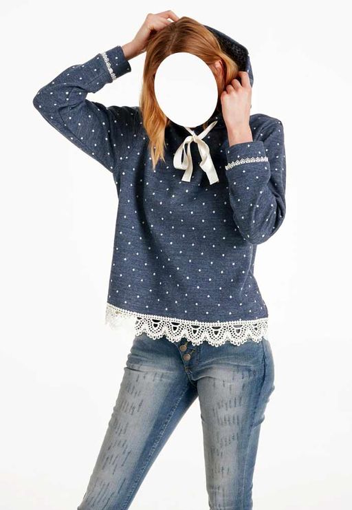 Толстовка, синяя - Heine фото 7