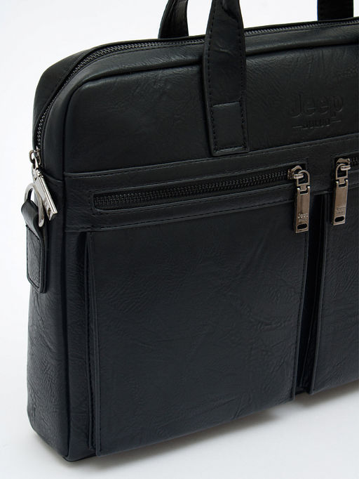 Портфель 6677-3 black Jeep