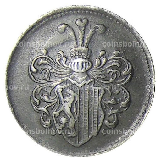 Монета 20 пфеннигов 1918 года Транспортный нотгельд  Лейпциг