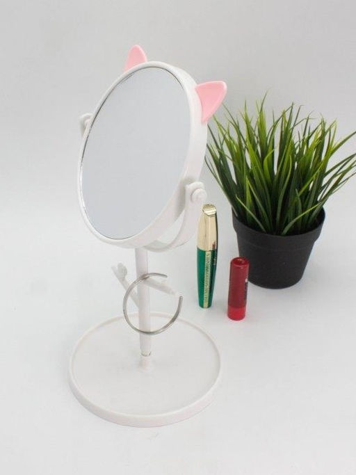 Зеркало настольное "Kitty tree", white (28,5 x 15 см)