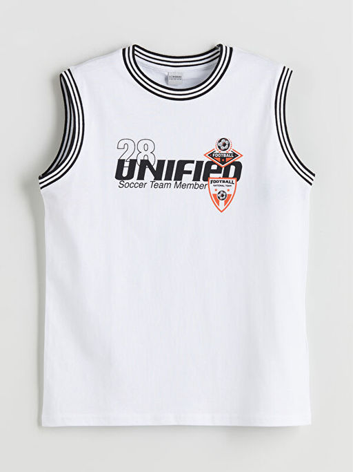 Bisiklet Yaka Erkek ?ocuk Atlet