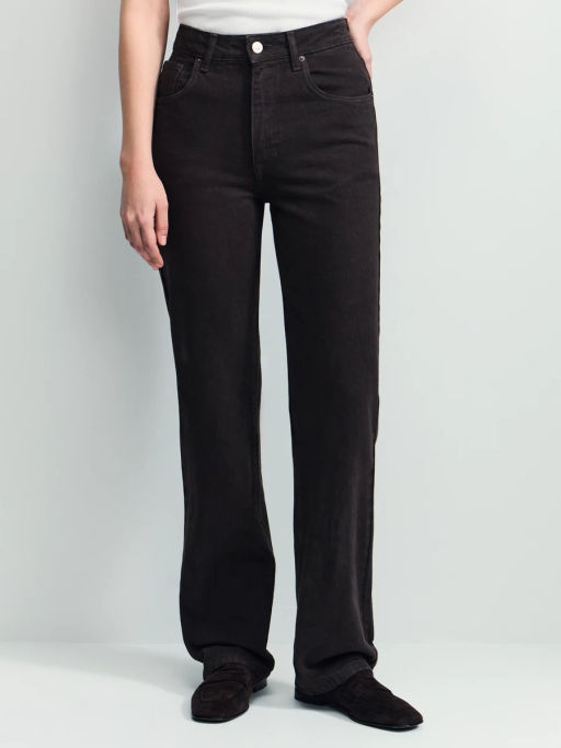 Джинсы прямого фита с высокой посадкой ZR2603092324-20 / Zarina