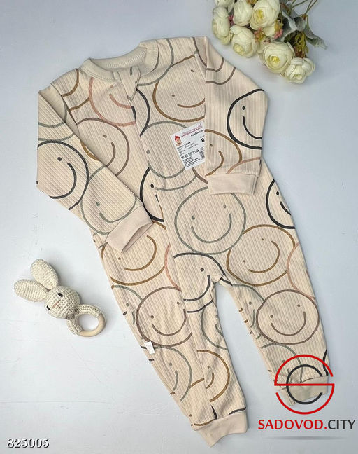 Комбинезон (рубчик) на молнии 1 шт