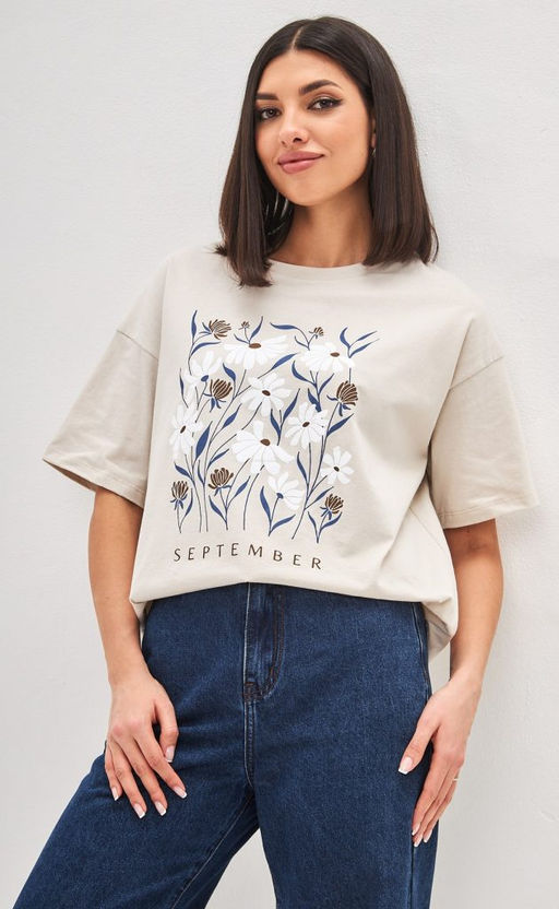 Футболка P412-06-815 milk - Fine joyce фото 7