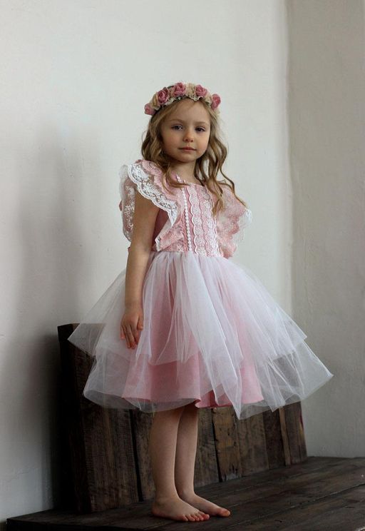 Л23-3 платье для девочки ЗЕФИРКА - Etoelf фото 2