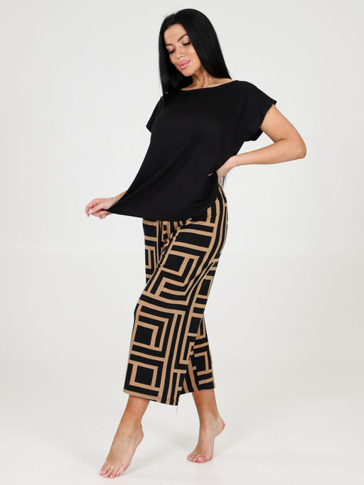 467 пижама (кюлоты) (Квадрат золотой) - А-дина фото 4