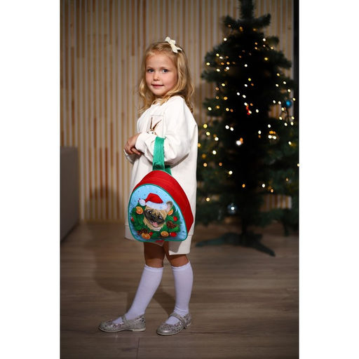 Рюкзак детский Пёсик у ёлки - NAZAMOK KIDS фото 6
