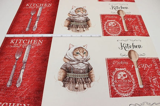 Рогожка Матильда, ш.1.5м, хлопок-100%, 165гр/м.кв, раппорт 63см - Купава фото 2