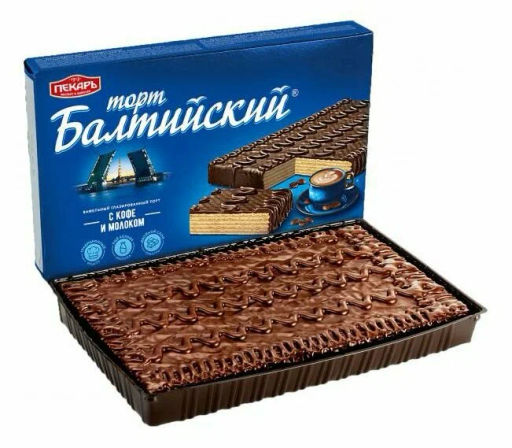 Торт "Балтийский" 320гр/Славянка
