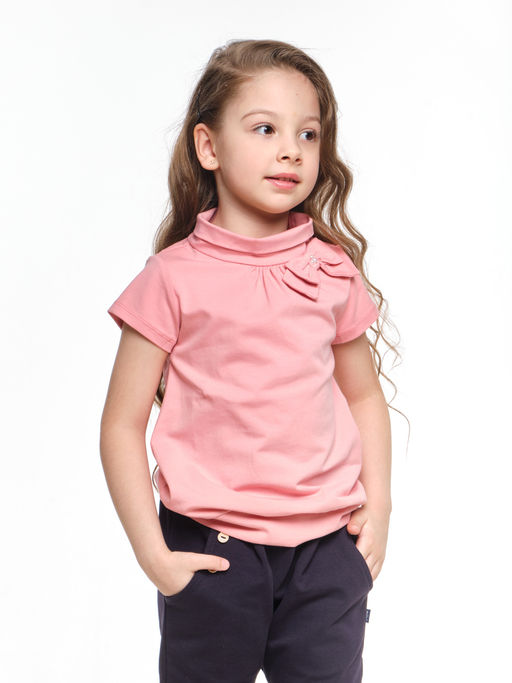 Футболка для девочки модная стильная праздник подарок UD 0667 белый - Mini maxi фото 11
