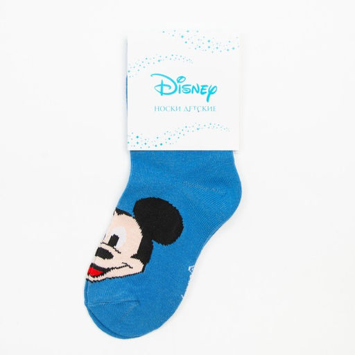 Носки для мальчика «Микки Маус», DISNEY, 16-18 см, синие