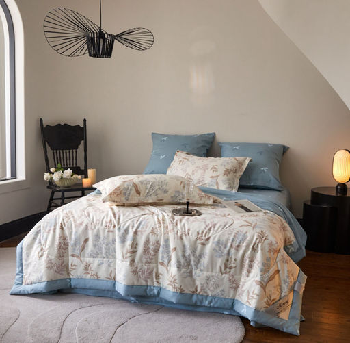 Одеяло Mency Cotton с простыней и навлочками ODMENC011 Семейный