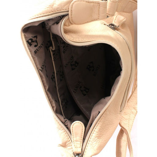 Сумка женская искусственная кожа Guecca-RY 1777, 1отд+карм/пер, плечевой ремень, светло-бежевый SALE 264939 - Adelia фото 3