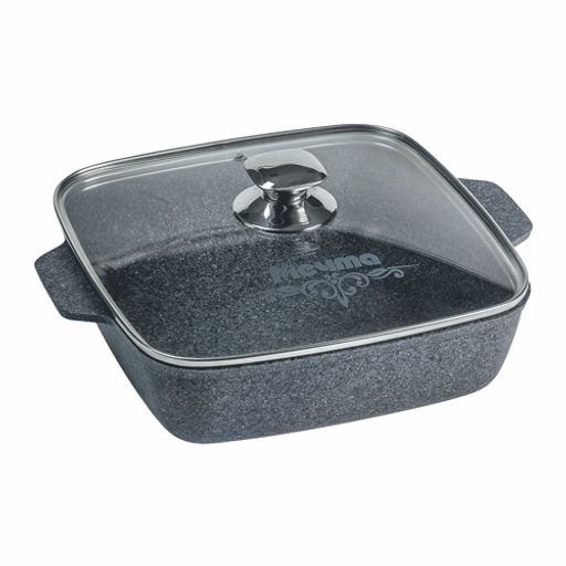 Жаровня квадратная 26х26 см АП Premium (grey) арт. 38901 /Мечта/  фото 2