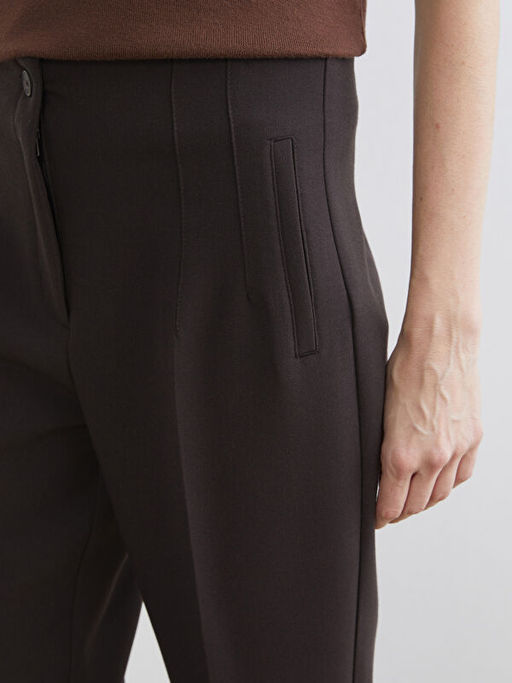 Y?ksek Bel Cigarette Kad?n Pantolon