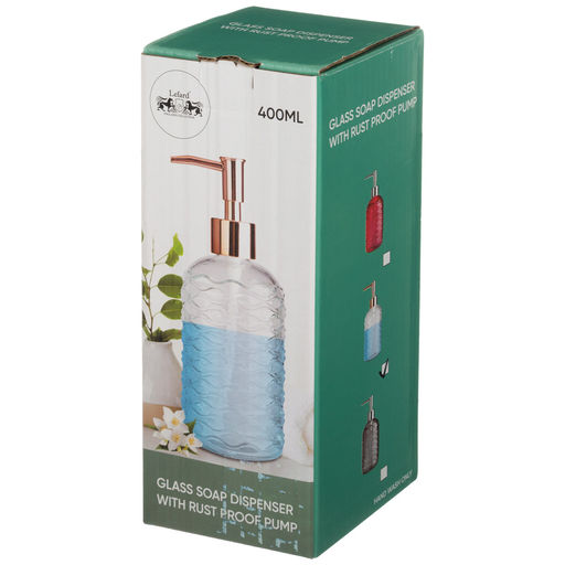 ДИСПЕНСЕР ДЛЯ ЖИДКОГО МЫЛА 400 МЛ 8,3*8*19СМ - Lefard фото 2