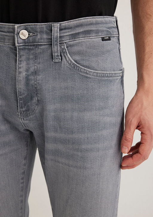 James Lux Black Gri Mavi Jean Pantolon  фото 5